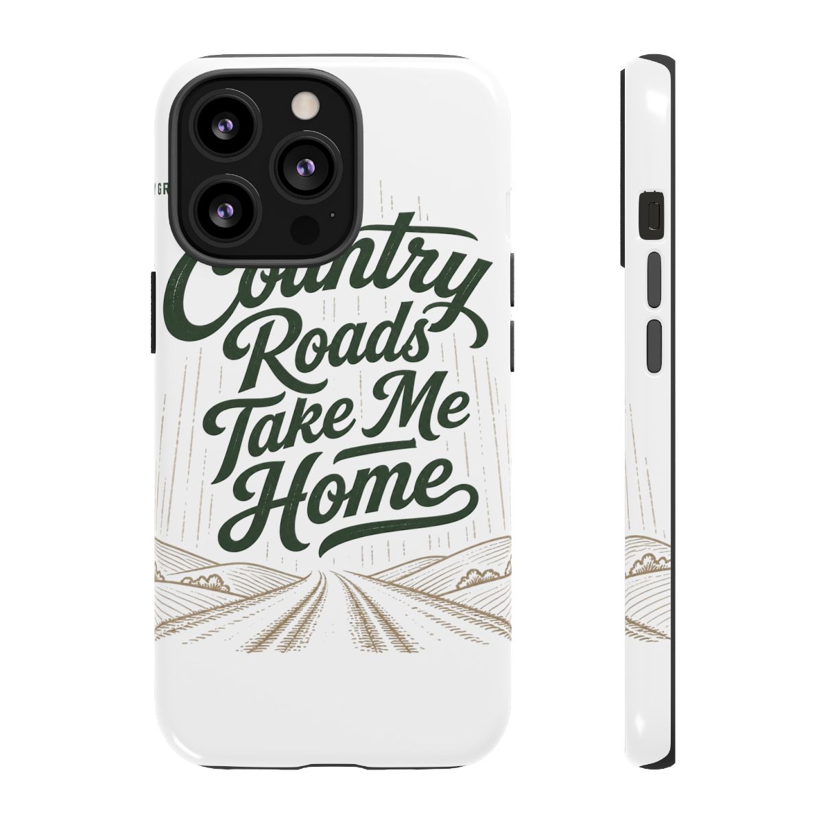 Riley Green "Country Roads Take Me Home" Phone Case - alternate angle 3, merchandise