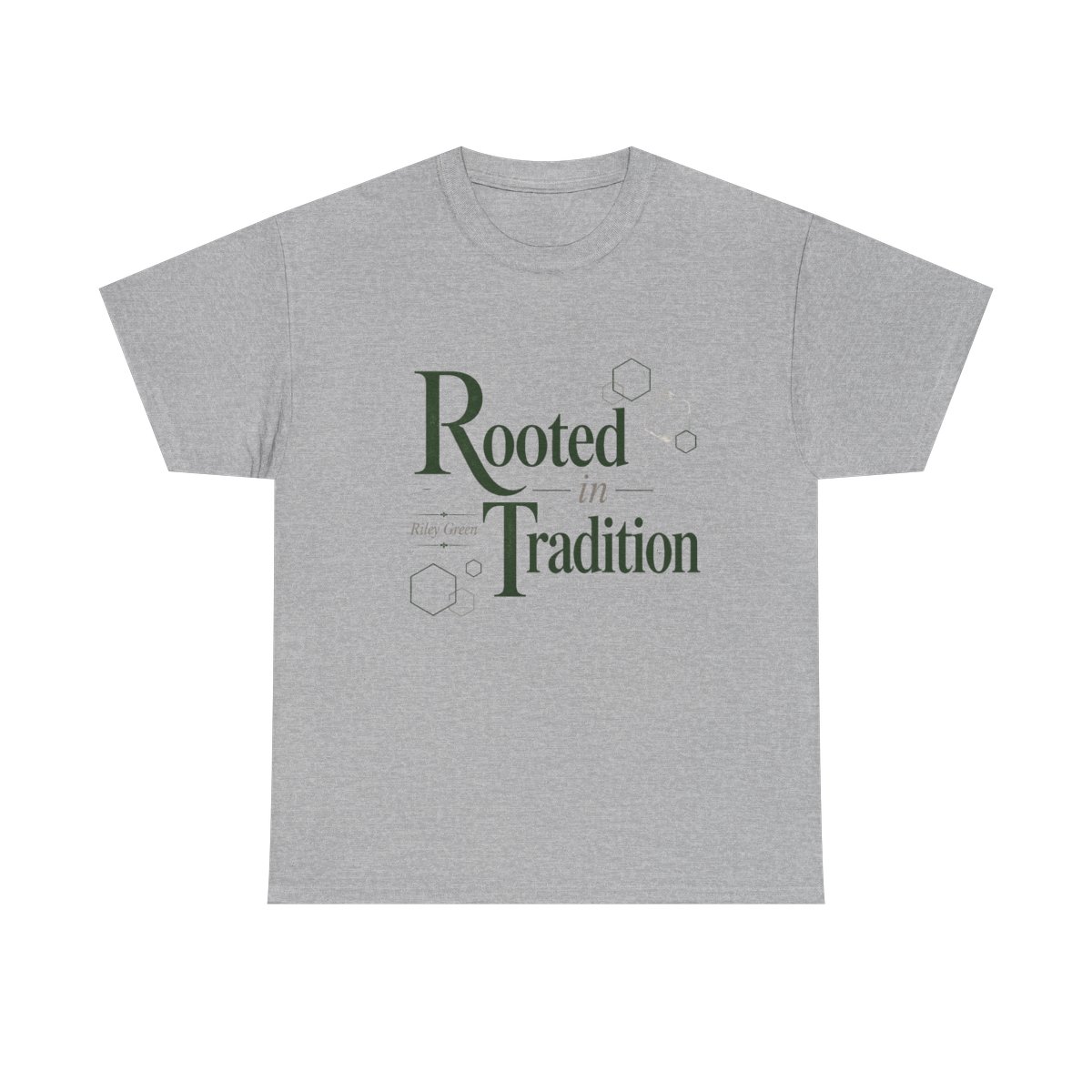 Riley Green "Rooted in Tradition" Unisex Tee - alternate angle 2, merchandise