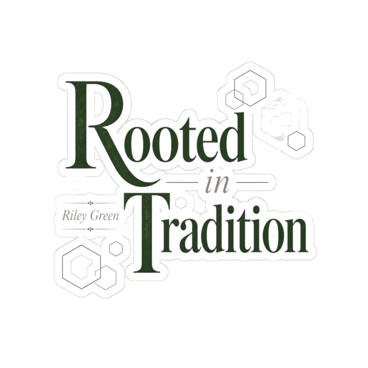 Riley Green "Rooted in Tradition" Sticker