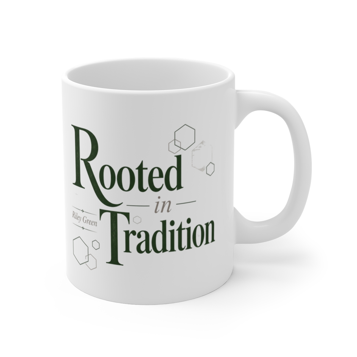 Riley Green "Rooted in Tradition" White Mug