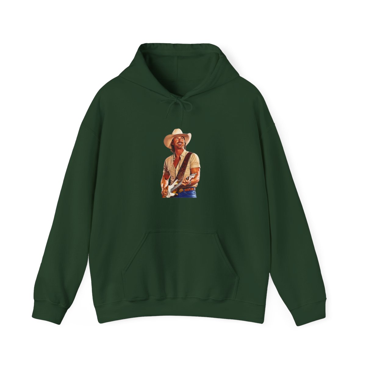 riley green - retro style Hoodie - alternate angle 2, merchandise