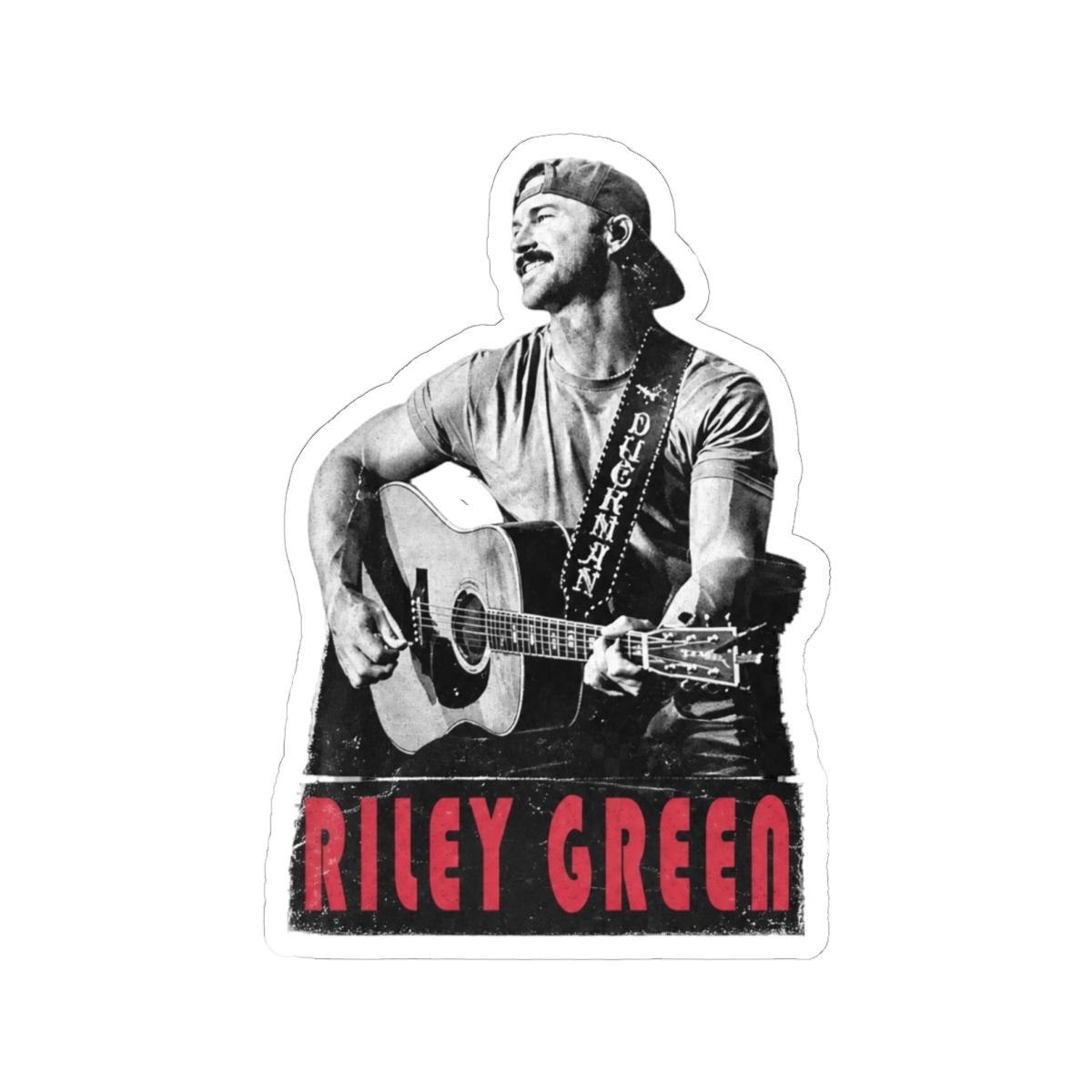 riley green - vinatge 2 Sticker