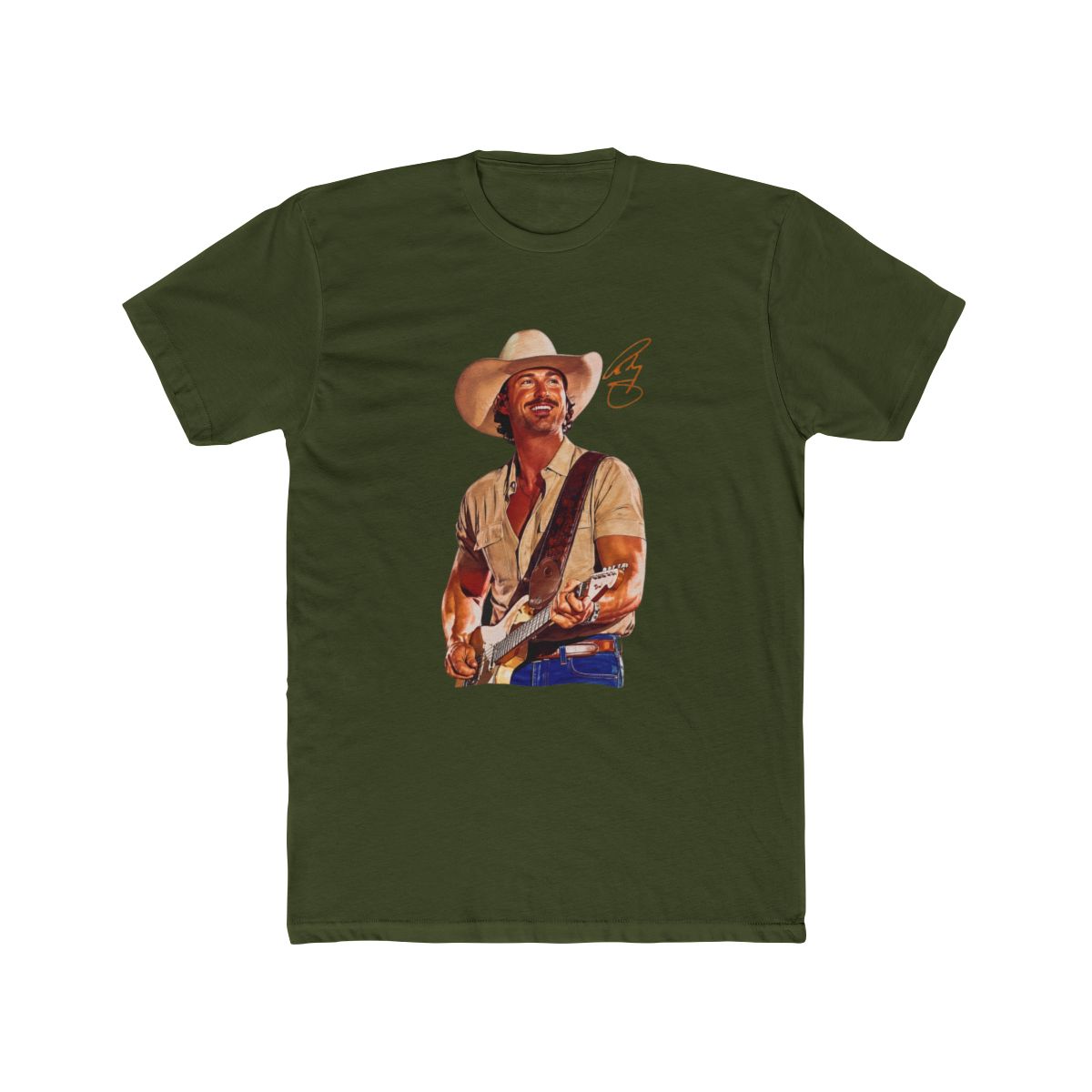 riley green - retro style Long Sleeve T Shirt - alternate angle 5, merchandise