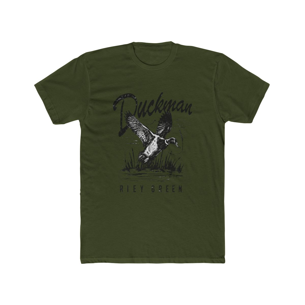 Riley Green - Country Music Singer Duckman T Shirt - alternate angle 2, merchandise