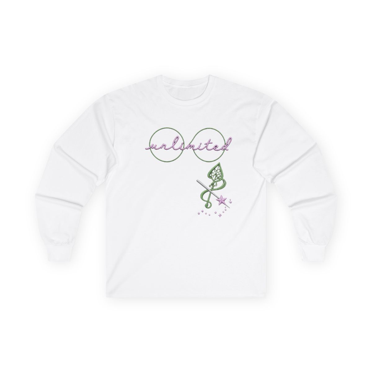 Pink Goes Good With Green Embroidery Sweatshirts Woman Musical Movie Shirts Casual Long Sleeve Pullover Tops - Official sweatshirts merchandise