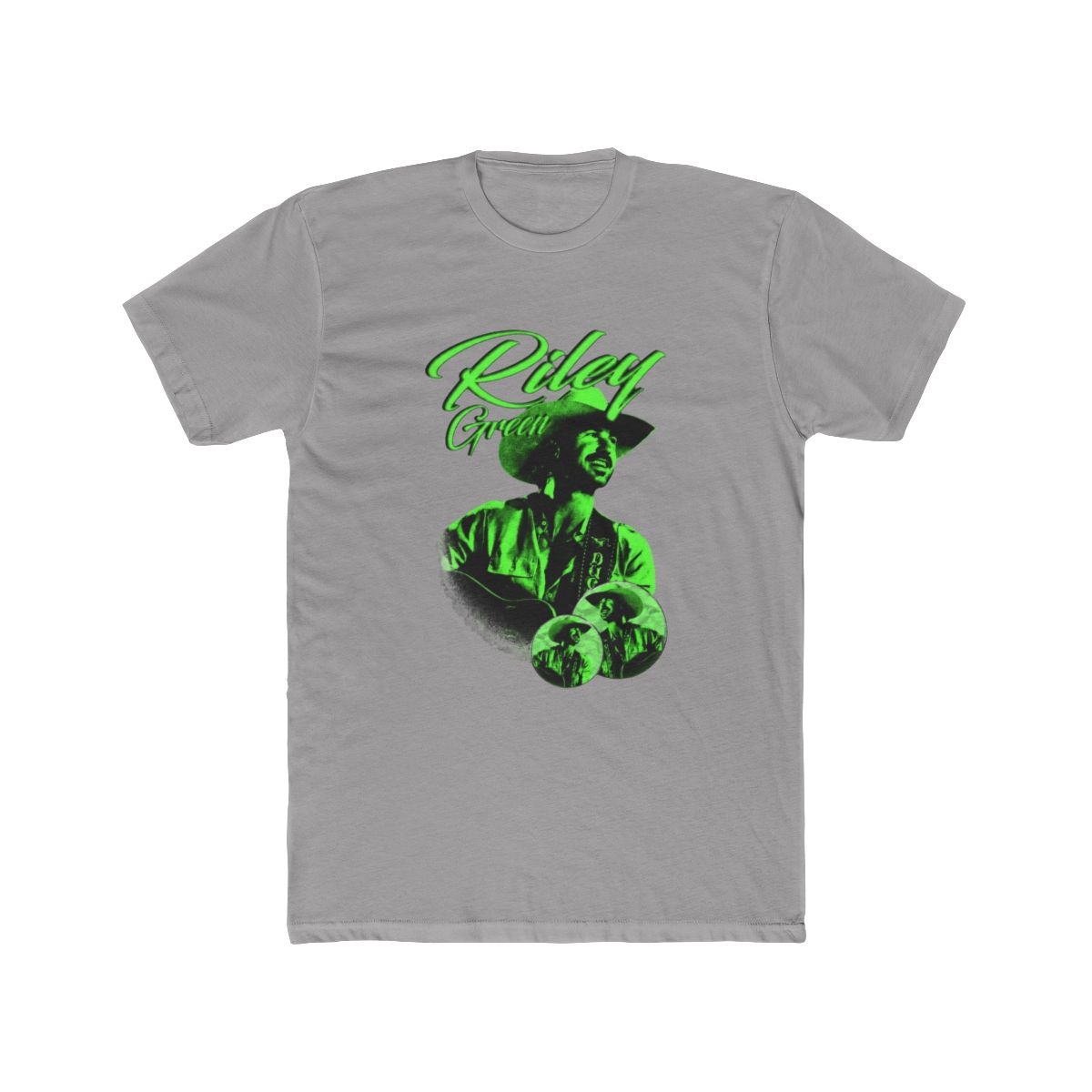 Green Country Singer With Two Chrome Frame T-Shirt - Official t-shirts merchandise
