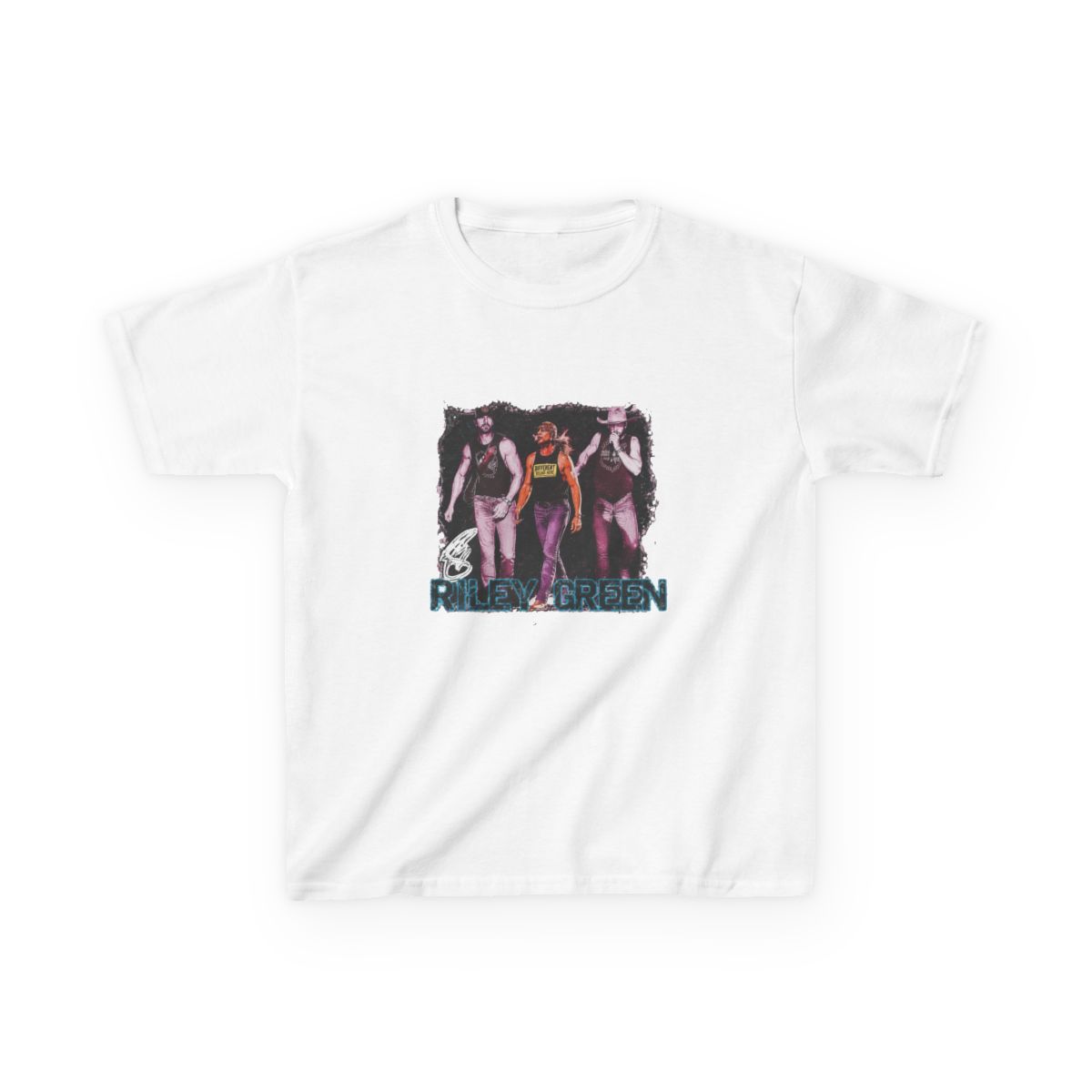 riley green - collage style Kids T-Shirt - Official t-shirts merchandise